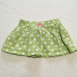 0-3m (6/$20) Polka-Dot Skirt by George